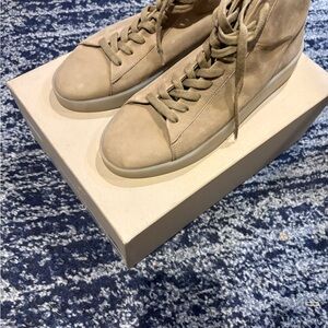 Fear of God Tan High-Top Sneakers